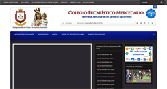 Desktop Screenshot of colegioeucaristicosanmartin.com